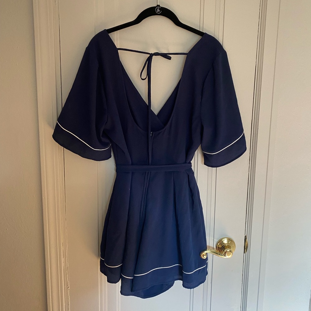 Low Back Romper - Picture 2 of 4